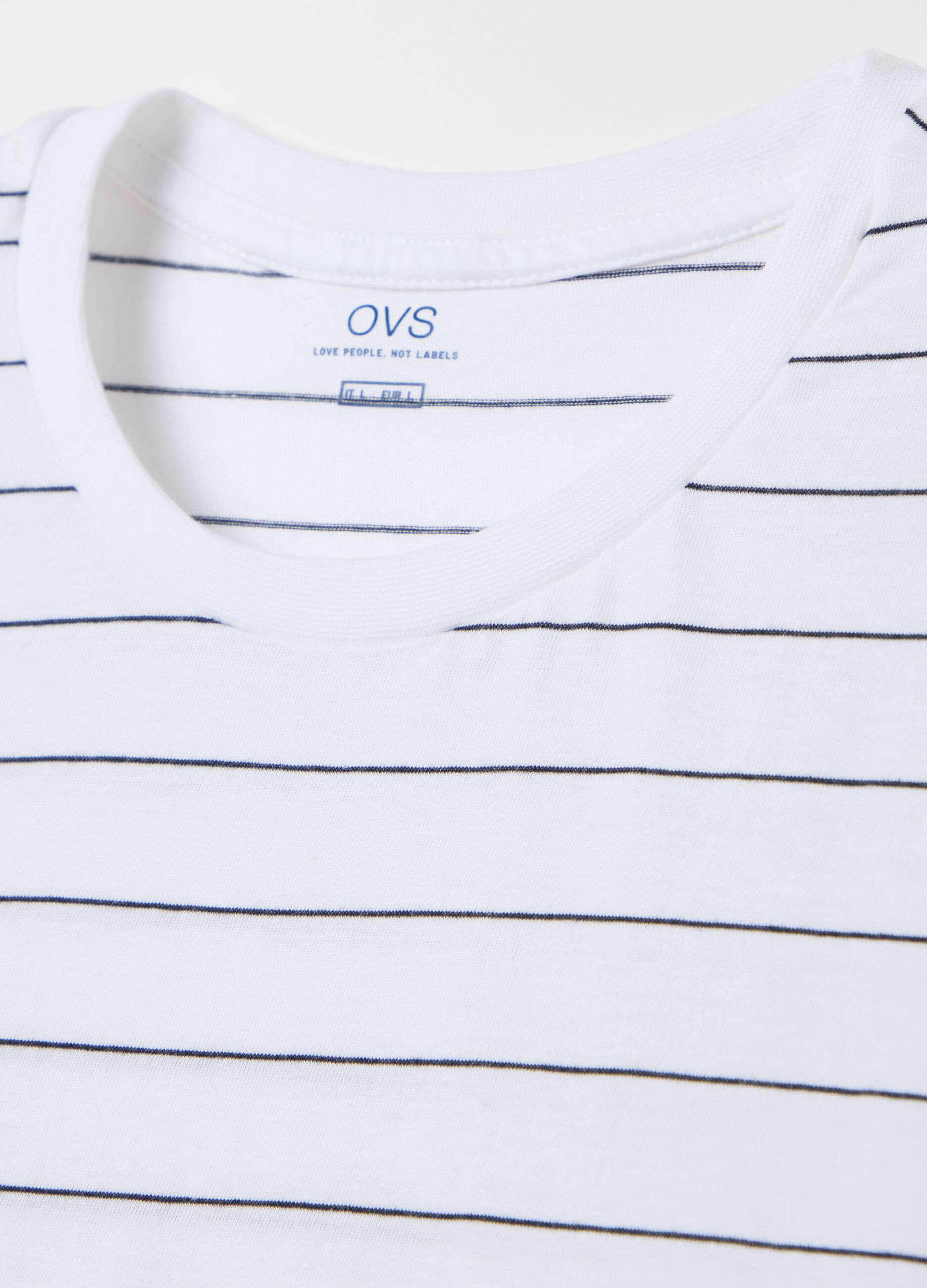 White striped cotton pyjamas by Ovs