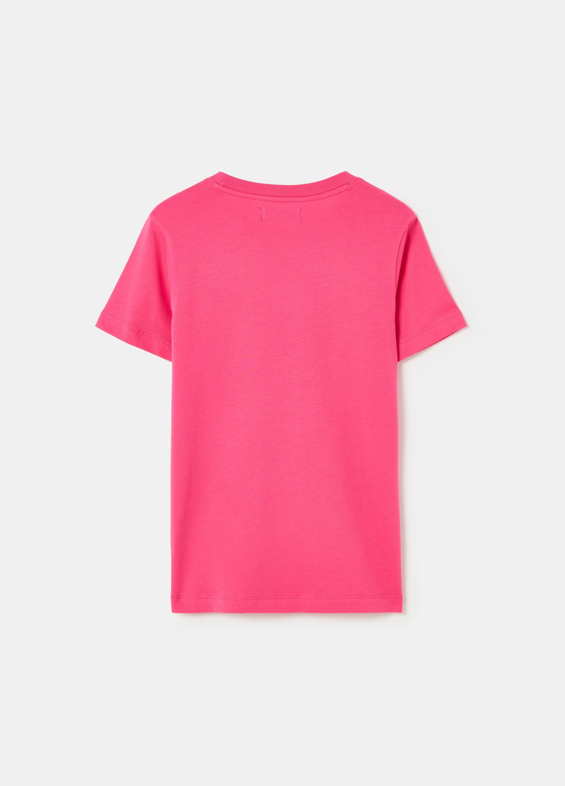 T-shirt girocollo in cotone Supima