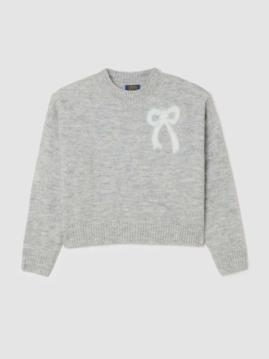 OVS Kids Grey Knitted Pullover_0