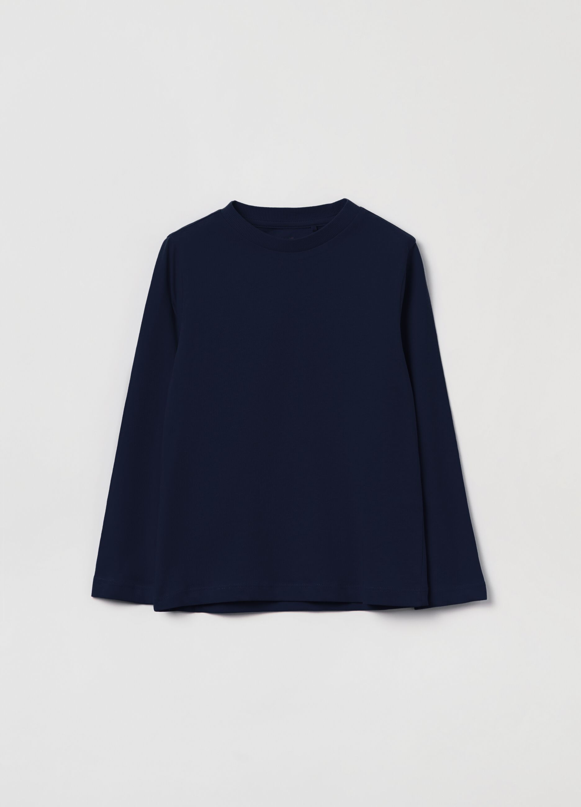 T-shirt a maniche lunghe in cotone _0