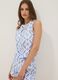 White organic cotton top with light blue embroidery_0
