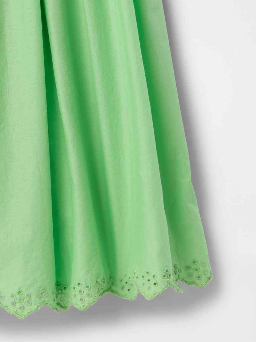 Gap Kids Green Cotton Dress_4