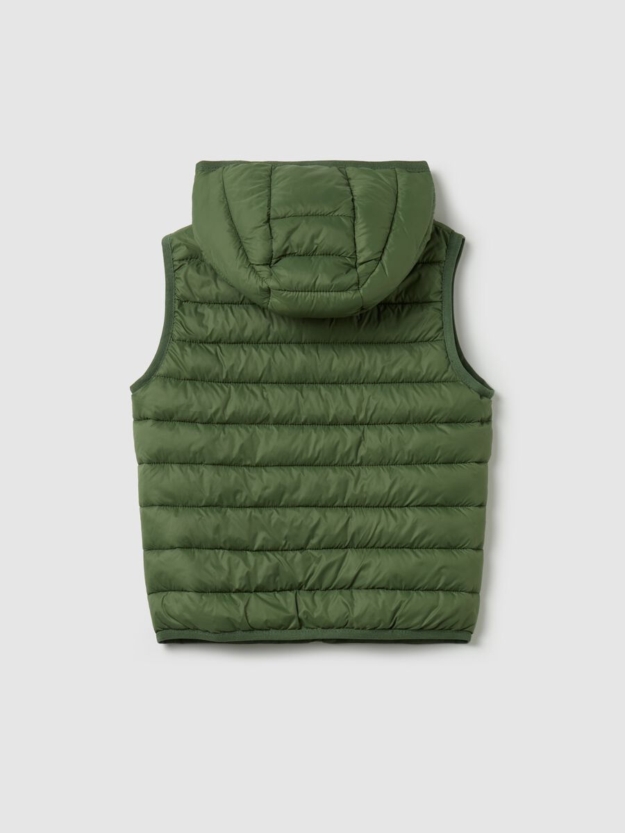 Ultralight gilet with hood_1