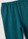 Green crew-neck pyjamas in pure organic cotton_3