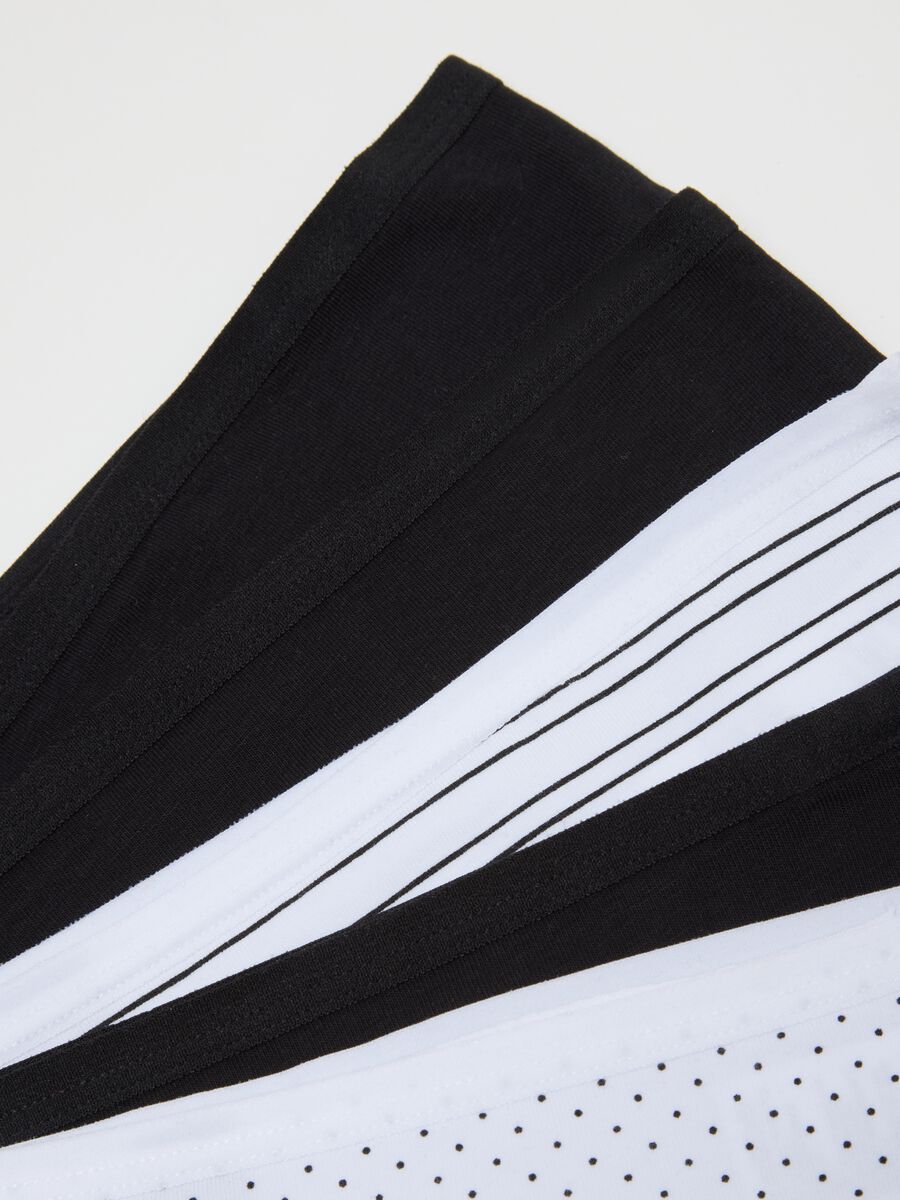 Multipack of stretch cotton multicolour regular fit briefs_5