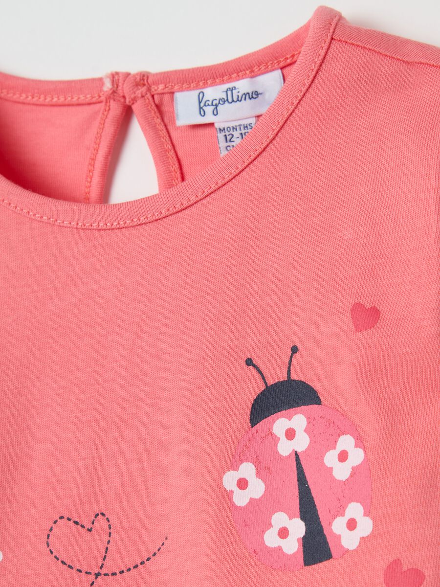 T-shirt a maniche lunghe con stampa_2