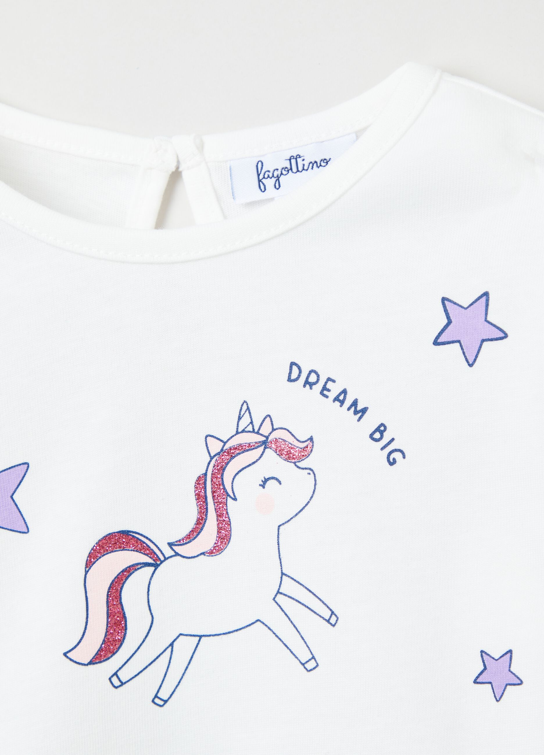T-shirt a maniche lunghe con stampa_2