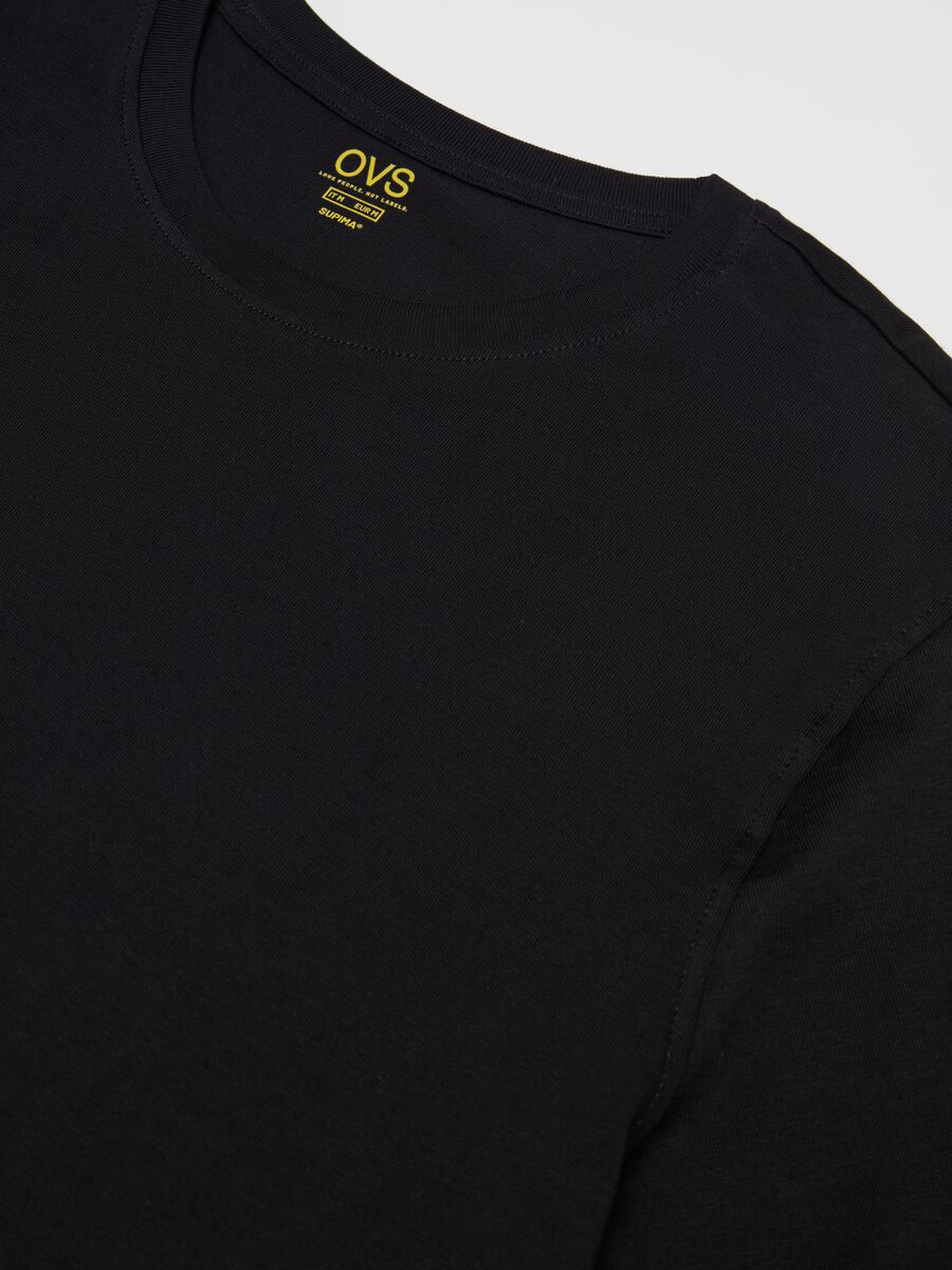 Two-pack undershirts with round neck_5