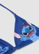 Blue stretch triangle bikini_2