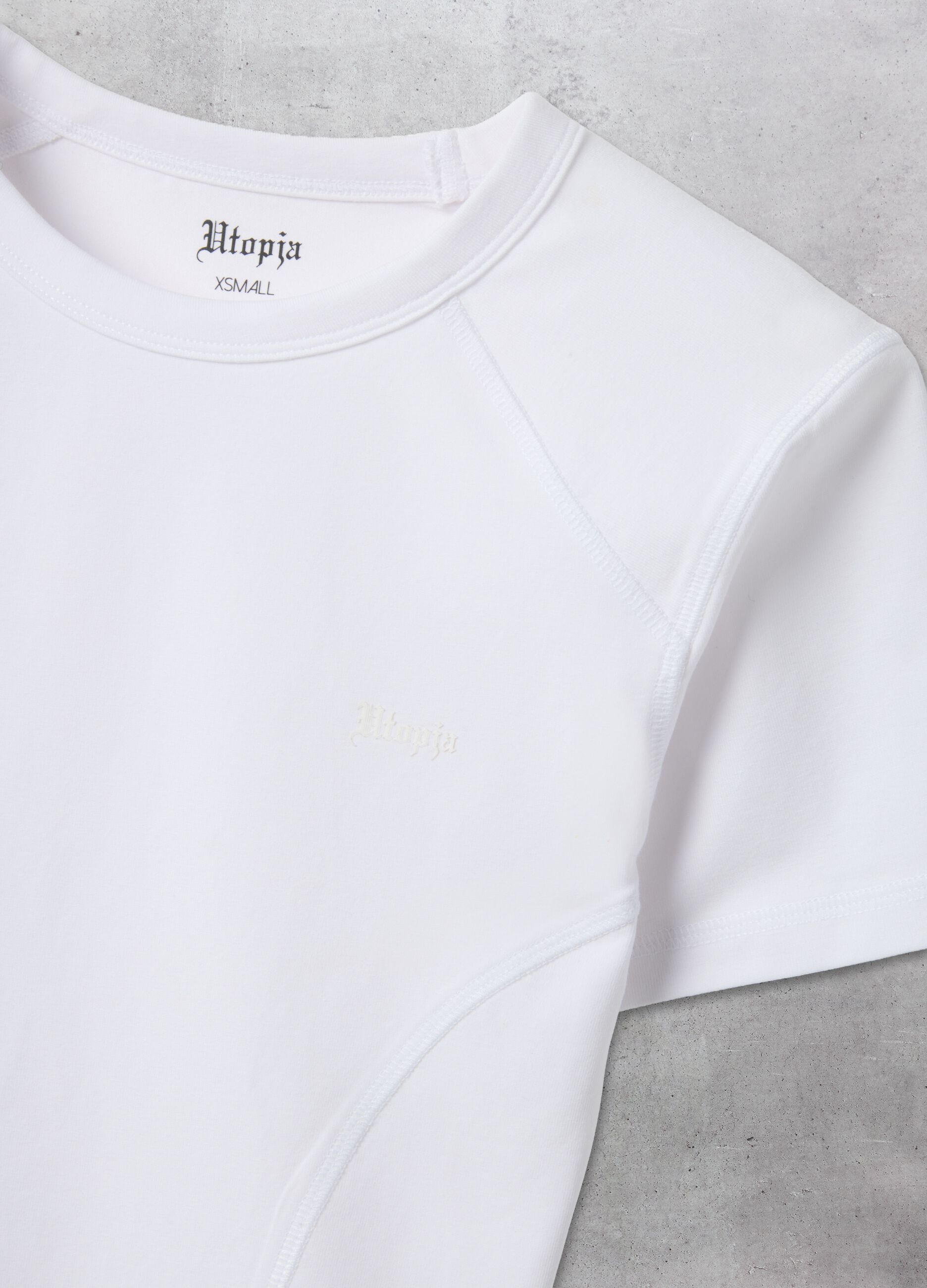 Fitted Logo T-shirt White