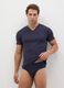 Set of blue regular fit cotton briefs_0