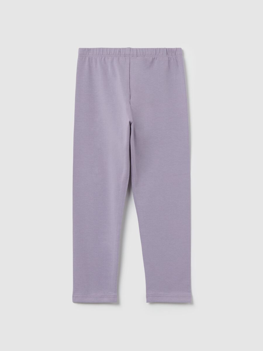 Stretch cotton leggings_1