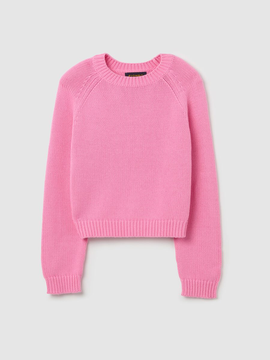 Cotton pullover with raglan sleeves_4