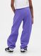 Purple knit trousers for girls_2