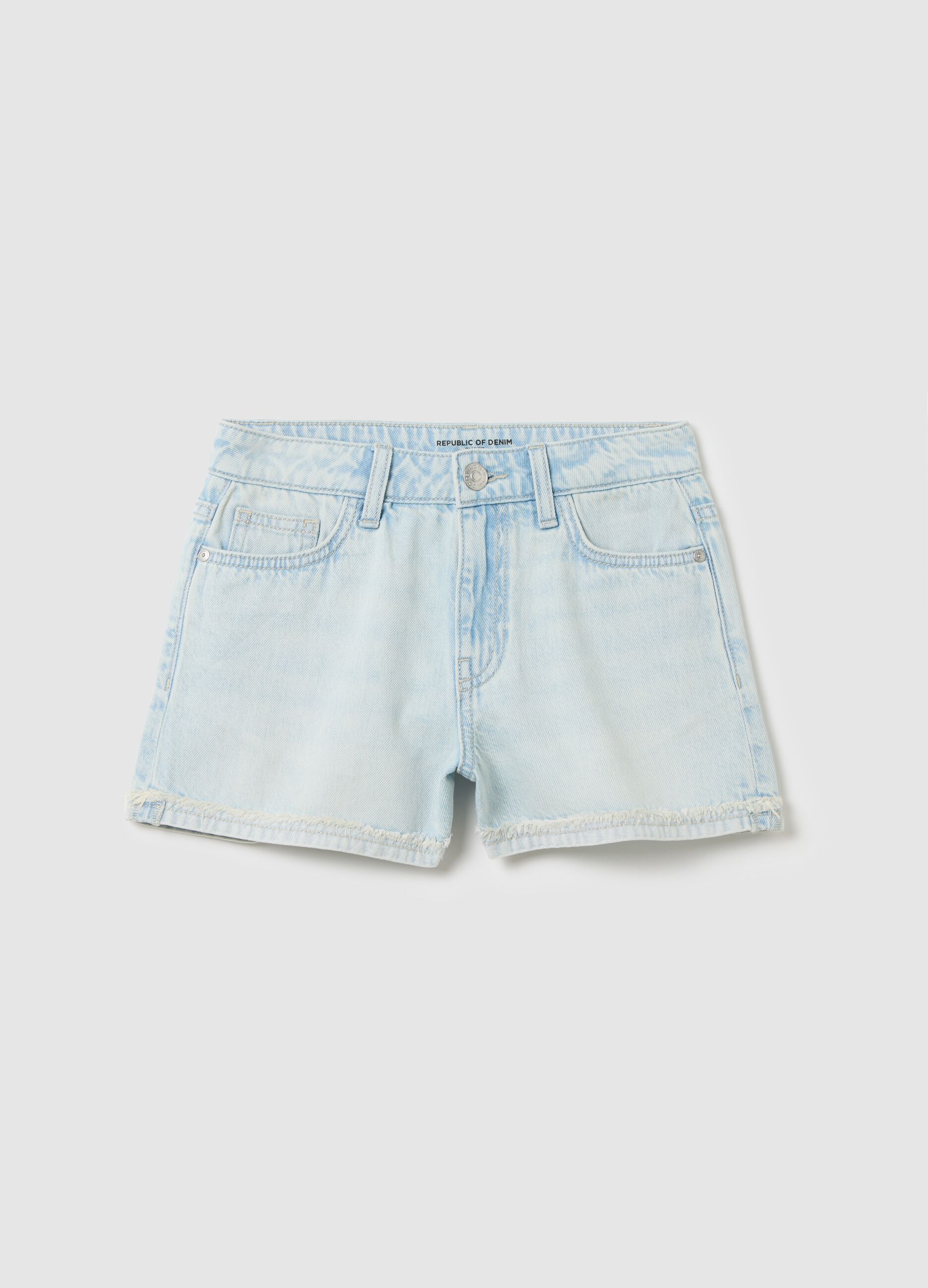 Light Denim Shorts Ovs