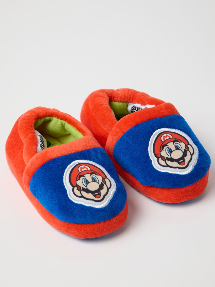 Children's multicolour slippers with Super Mario Bros print_2