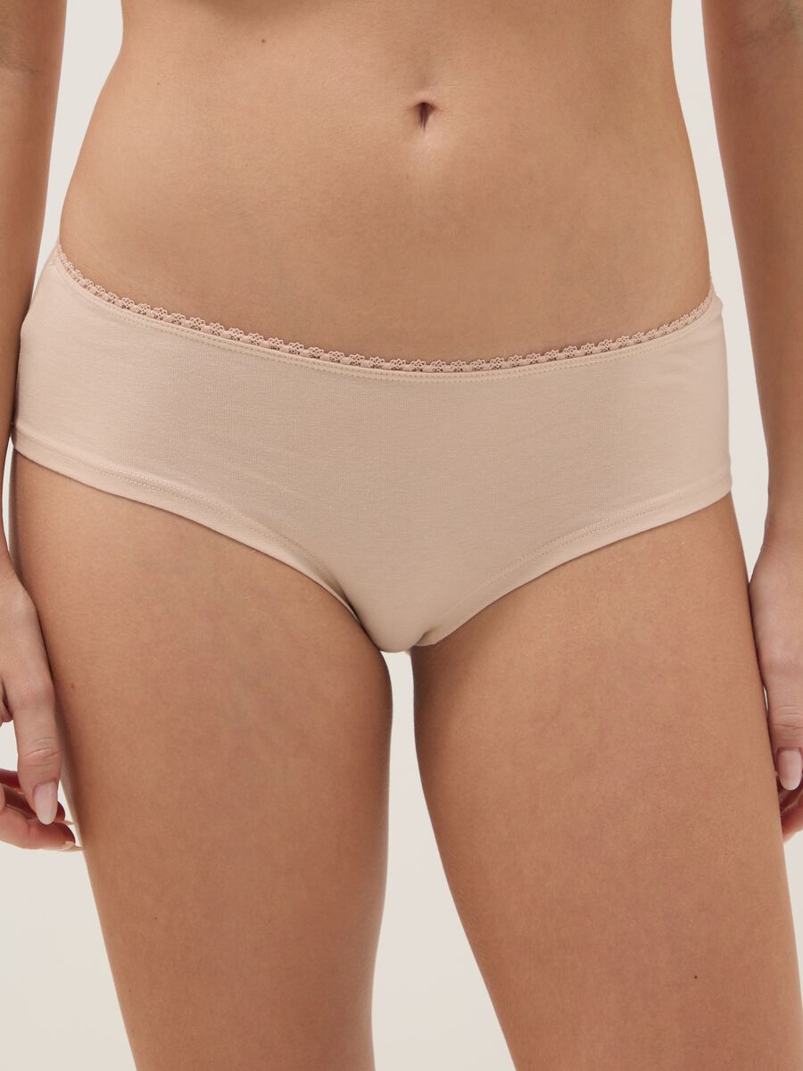 Tripack slip in cotone elasticizzato multicolor regular fit_1