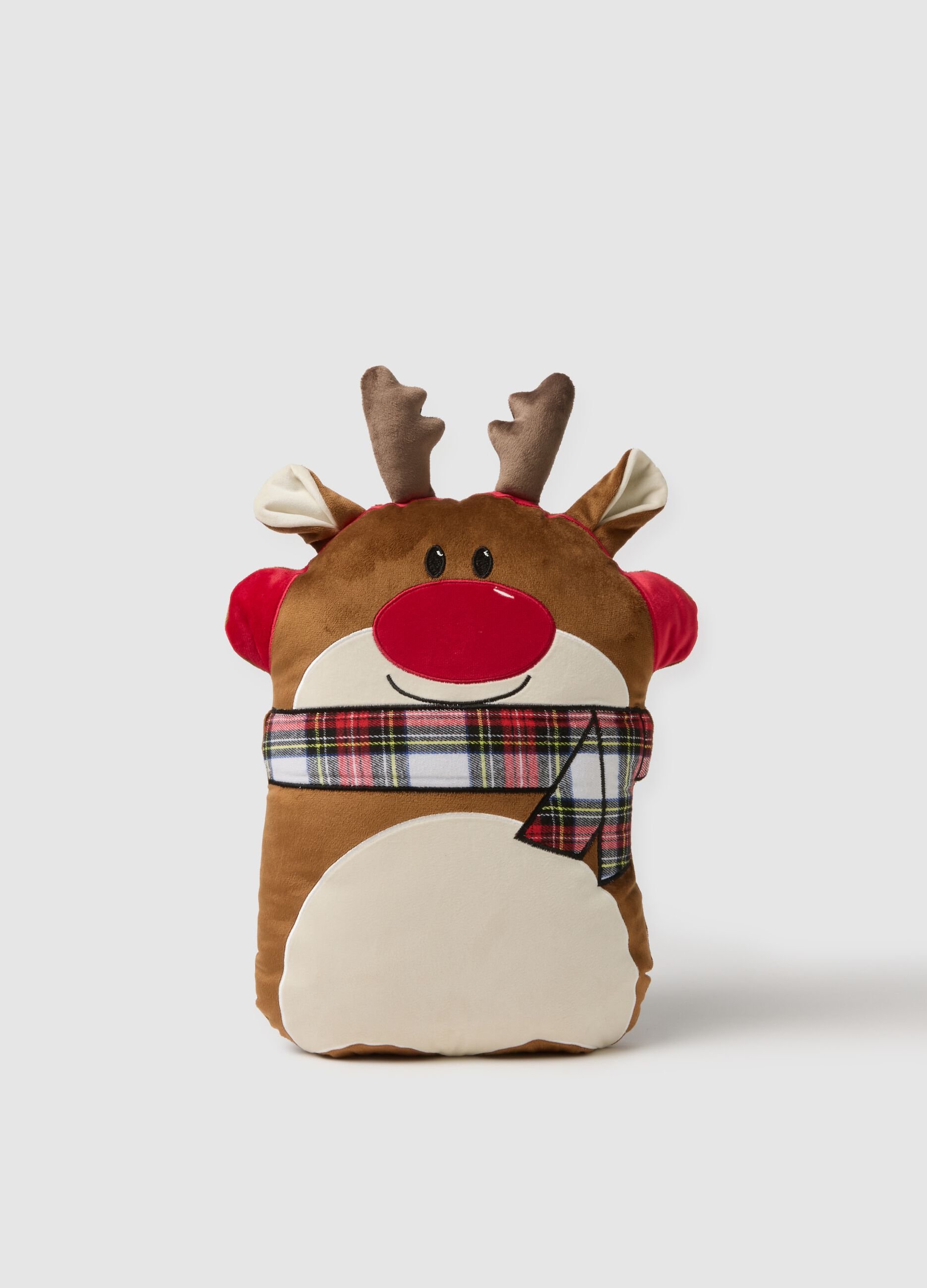 Multicolour Christmas plush reindeer