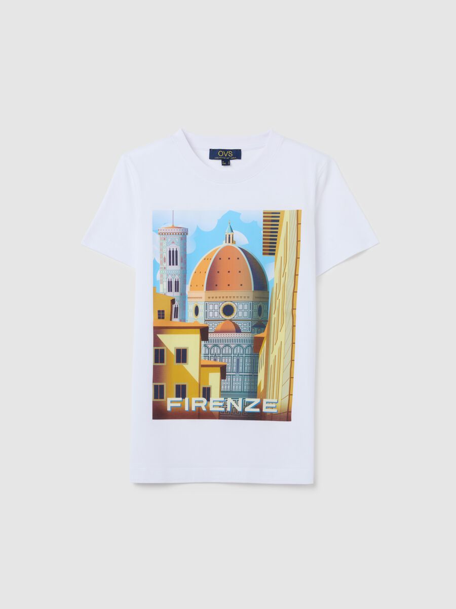 Women's White Pure Cotton T-Shirt Regular Fit_0