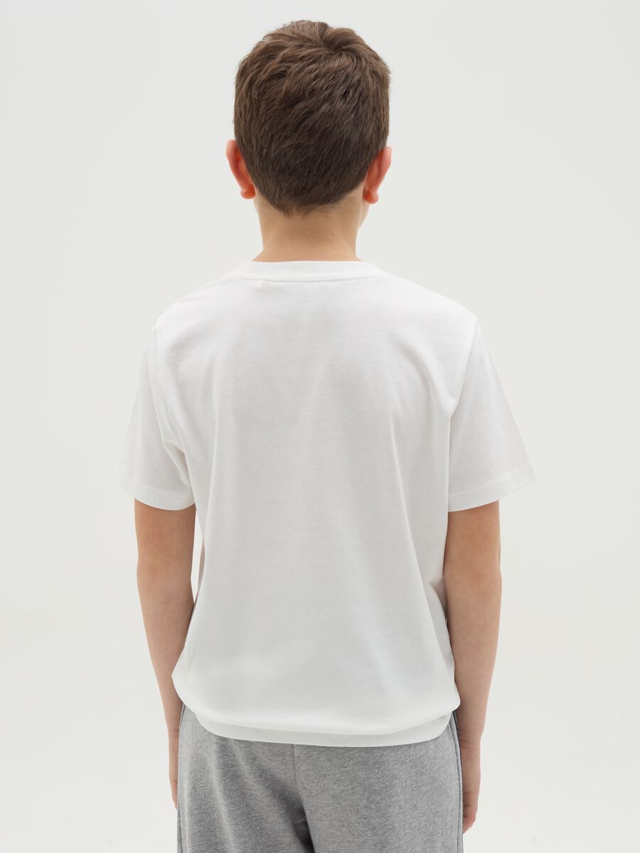 T-shirt in cotton with "Sportswear University” print_1