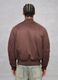 Suede Bomber Jacket Brown_3