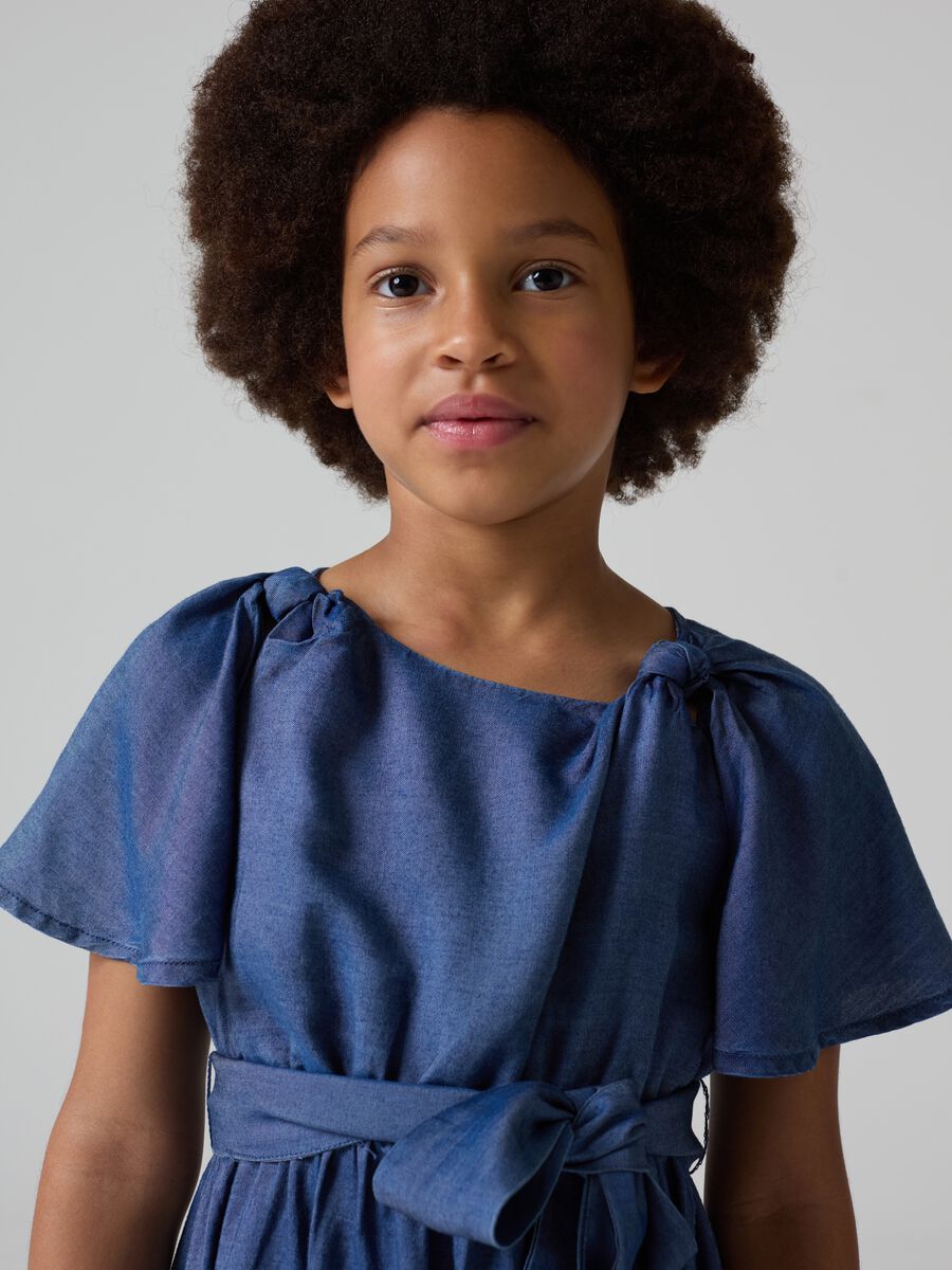 Dress in TENCEL™ Lyocell with embroidery_0