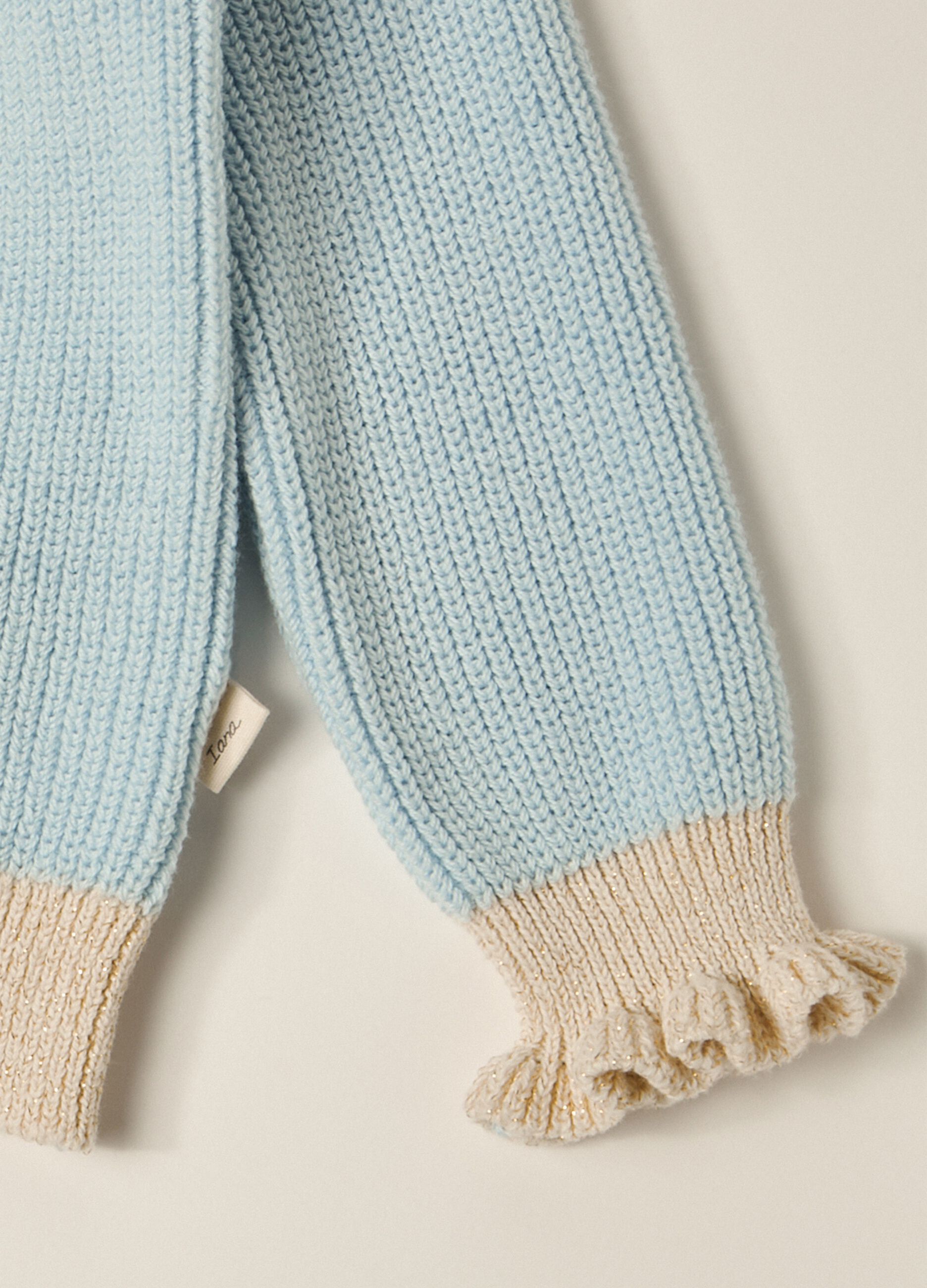 Tricot in puro cotone IANA neonata