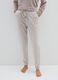 Beige adjustable waist pyjama trousers_1