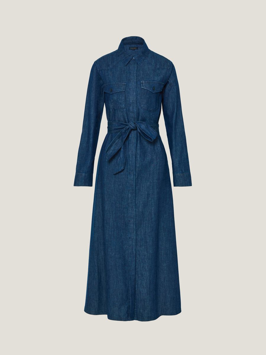 Abito chemisier in denim_3