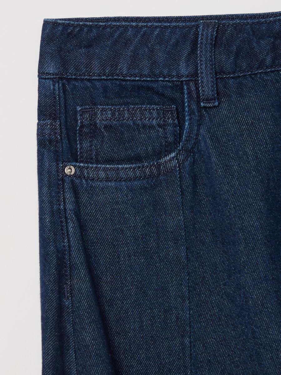 Long full skirt in denim_5