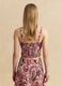 Top crop multicolor in misto cotone e lino_3