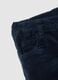 Children's trousers in blue corduroy and cotton_3