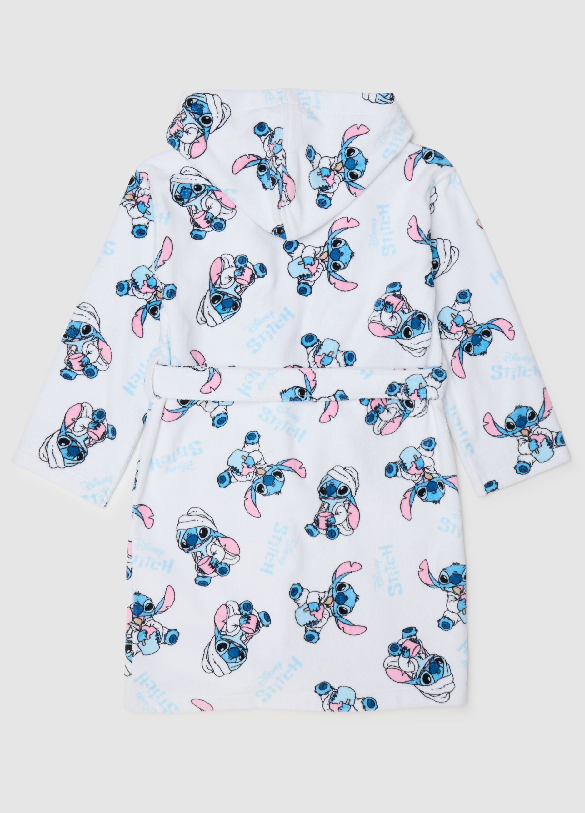 Girls' pure cotton multicolour bathrobe
