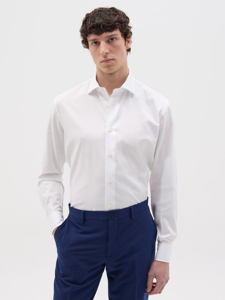Regular-fit easy-iron shirt_0