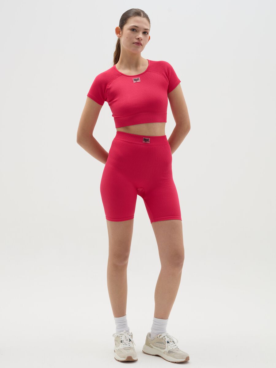 Ribbed cycle leggings_0