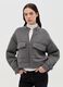 Giacca bomber mock neck_1