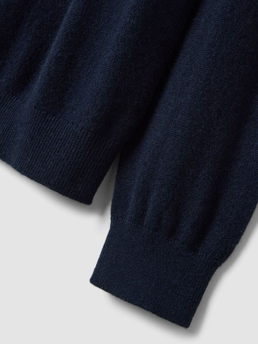 Blue pure cashmere regular-fit jumper_5