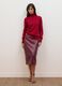 Red pure wool roll-neck jumper in regular fit_1