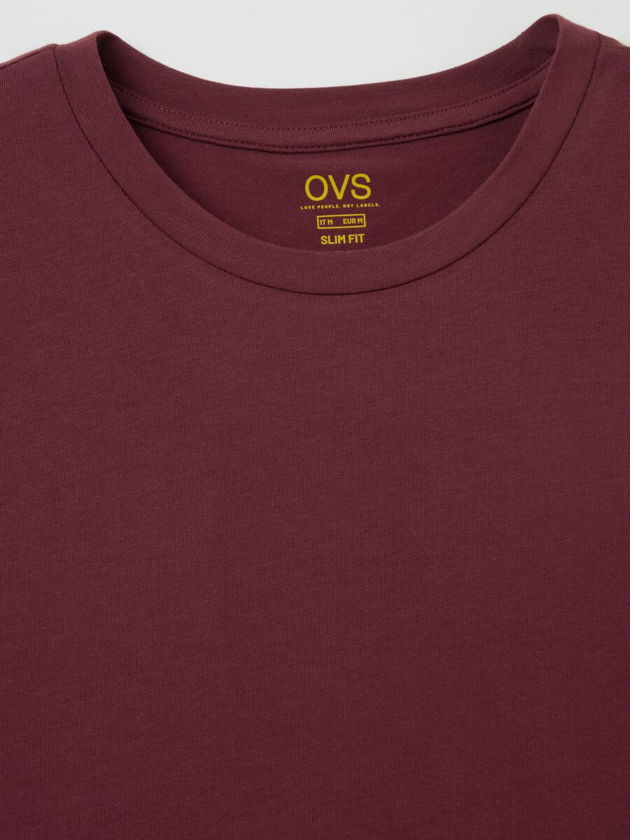 Slim-fit T-shirt in organic cotton_1