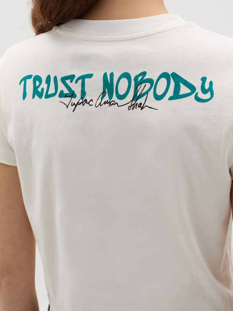 T-shirt with Tupac print_3