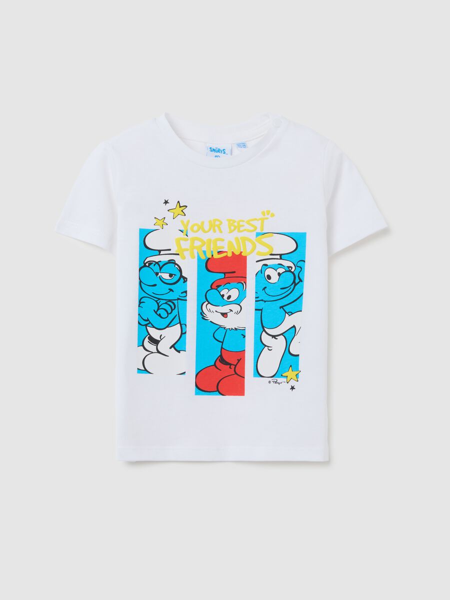 Children’s white pure cotton t-shirt regular fit_0