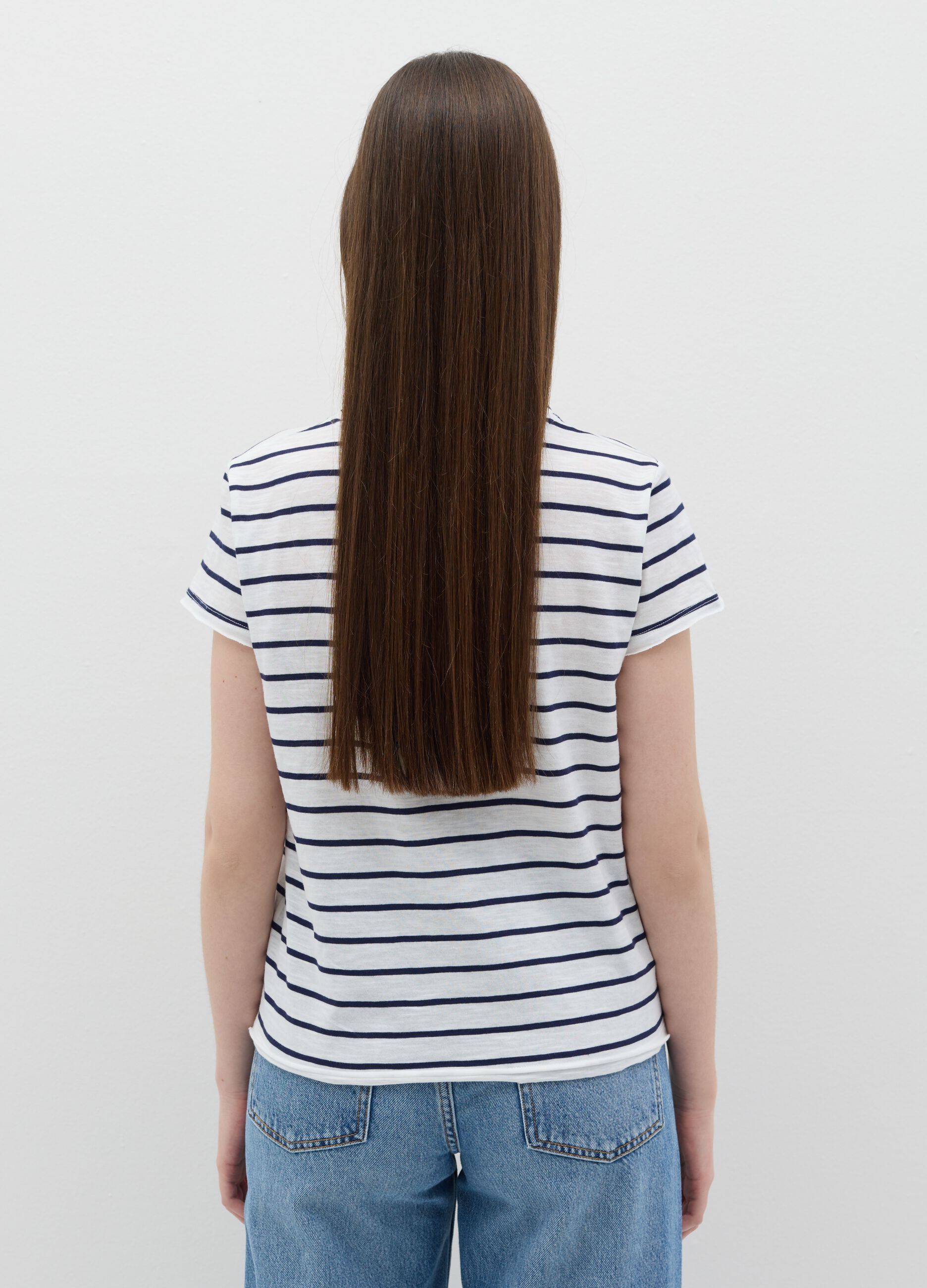 Slub jersey T-shirt