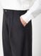 Wide Leg Trousers in Technical Fabric ALTAVIA STUDIO_3