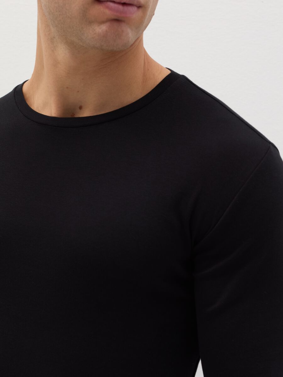 Long-sleeved undershirt in organic cotton_2