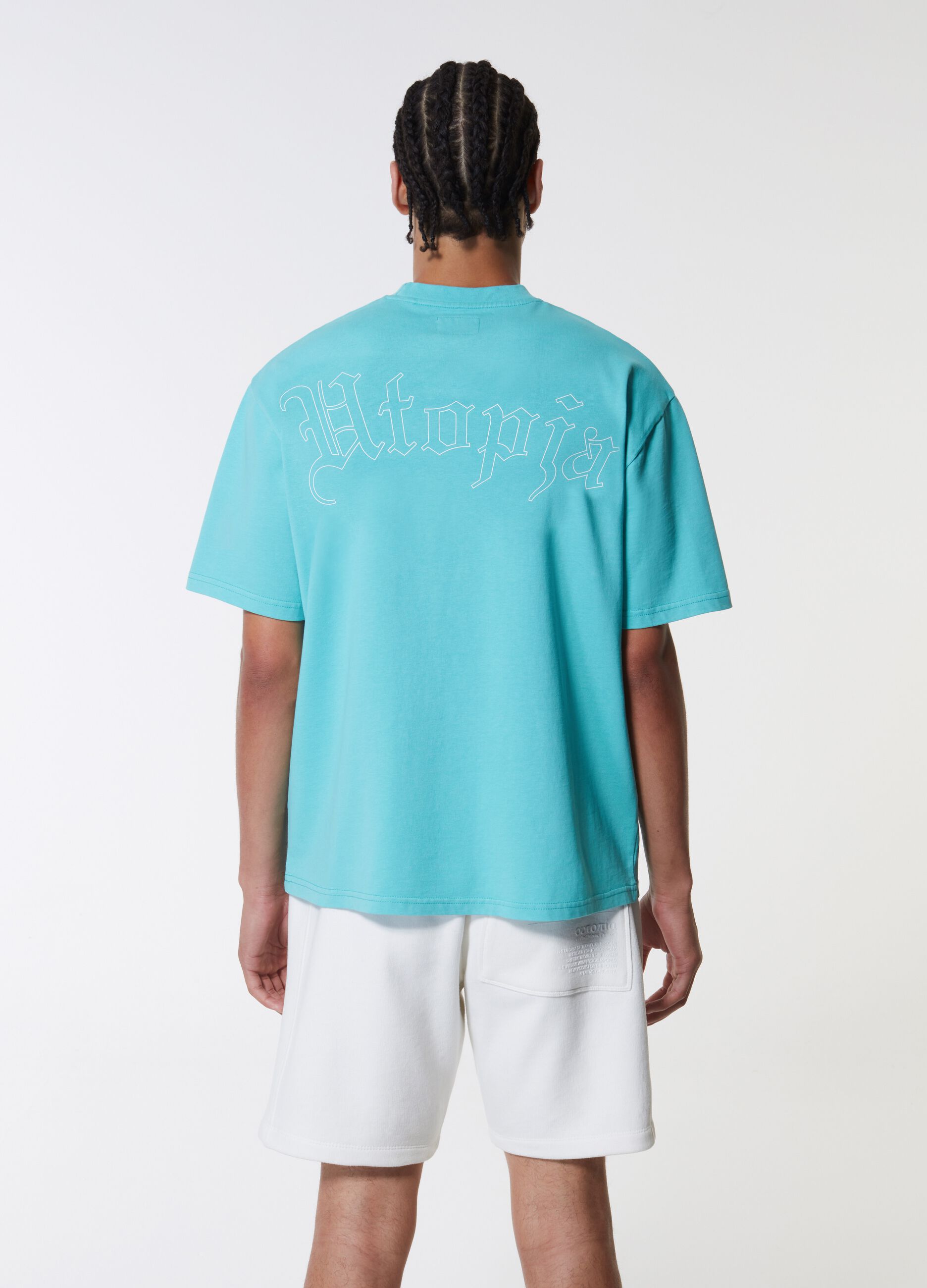 Graphic T-shirt Turquoise_1