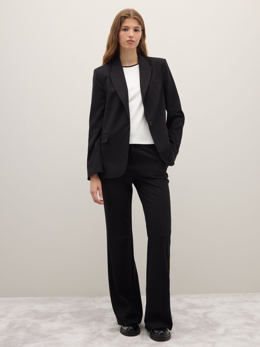 Blazer nero regular fit_2