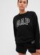 Sweatshirt with round neck and logo embroidery_4
