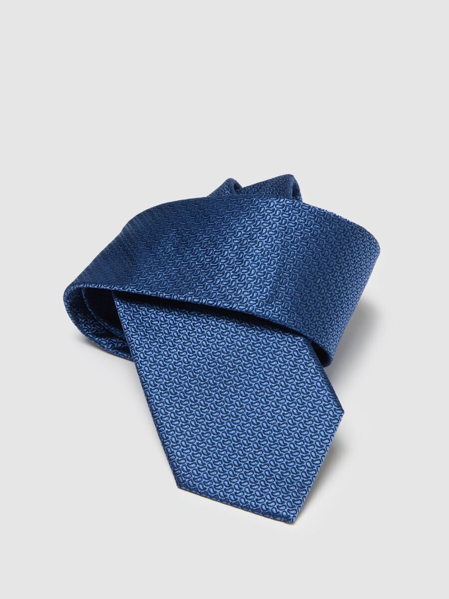 Pure Silk Blue Tie_3