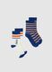 Bipack Set of Boys' Multicolour Elasticated Cotton Blend Socks_0