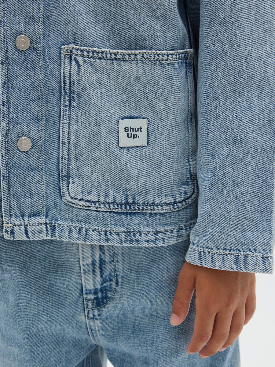 Regular Fit Denim Jacket for Boys_2